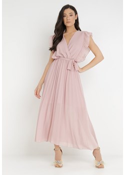 Różowa Sukienka Aereira ze sklepu Born2be Odzież w kategorii Sukienki - zdjęcie 139261439