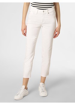 Cambio - Jeansy damskie – Piper short, biały ze sklepu vangraaf w kategorii Jeansy damskie - zdjęcie 139294365