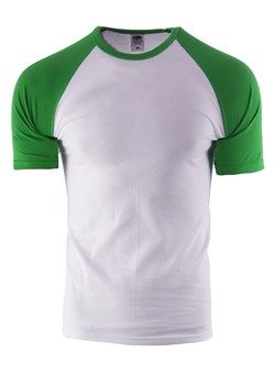 koszulka  Rolly 015 - zielona ze sklepu Risardi w kategorii T-shirty męskie - zdjęcie 139312208