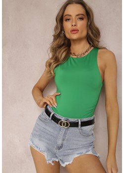 Zielony Top Rhodomela ze sklepu Renee odzież w kategorii Bluzki damskie - zdjęcie 139316295