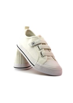 Trampki, buty sportowe dziecięce NEWS 21DZ35-3584, białe ze sklepu ulubioneobuwie w kategorii Trampki dziecięce - zdjęcie 139384328