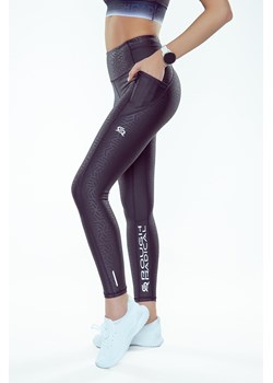 Damskie legginsy treningowe SPEED X : Kolor - Grafit, Rozmiar - S ze sklepu ROUGH RADICAL w kategorii Spodnie damskie - zdjęcie 139420618