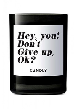 Candly świeca zapachowa sojowa Hey, you? Don&apos;t give up, ok? 250 g ze sklepu ANSWEAR.com w kategorii Świece i dyfuzory - zdjęcie 139446265