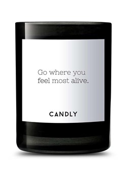 Candly świeca zapachowa sojowa Go where you feel most alive. 250 g ze sklepu ANSWEAR.com w kategorii Świece i dyfuzory - zdjęcie 139446305