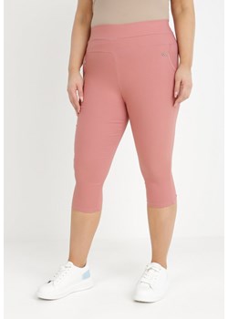 Różowe Spodnie Antobe ze sklepu Born2be Odzież w kategorii Spodnie damskie - zdjęcie 139479905