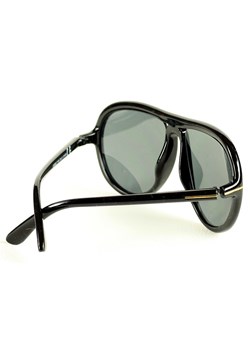 Luksusowe okulary przeciwsłoneczne MAZZINI ROUND FASHION czarny ze sklepu Verostilo w kategorii Okulary przeciwsłoneczne damskie - zdjęcie 139484068