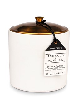 Paddywax świeca zapachowa sojowa Tobacco &amp; Vanilla 425 g ze sklepu ANSWEAR.com w kategorii Świece i dyfuzory - zdjęcie 139484719