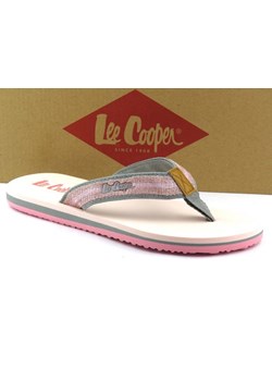 Japonki damskie sportowe - Lee Cooper LCW-22-42-1242L, różowe ze sklepu ulubioneobuwie w kategorii Klapki damskie - zdjęcie 139558965