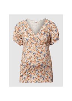 T-shirt ciążowy z kwiatowym wzorem ze sklepu Peek&Cloppenburg  w kategorii Bluzki ciążowe - zdjęcie 139575937