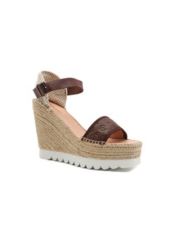 Pollini Skórzane sandały ze sklepu Gomez Fashion Store w kategorii Espadryle damskie - zdjęcie 139624999