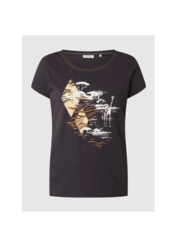 T-shirt z nadrukiem ze sklepu Peek&Cloppenburg  w kategorii Bluzki damskie - zdjęcie 139658725