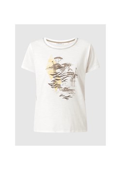 T-shirt z nadrukiem ze sklepu Peek&Cloppenburg  w kategorii Bluzki damskie - zdjęcie 139658727