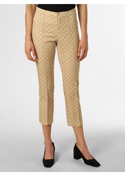 Rosner Spodnie Kobiety Bawełna beżowy w kropki ze sklepu vangraaf w kategorii Spodnie damskie - zdjęcie 139755549
