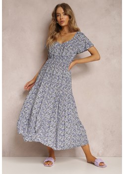 Niebieska Sukienka Pista ze sklepu Renee odzież w kategorii Sukienki - zdjęcie 139780059