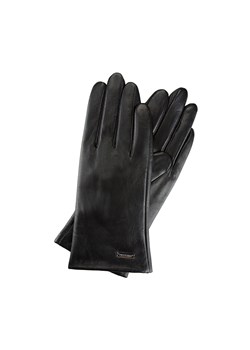 Damskie rękawiczki skórzane klasyczne czarne ze sklepu WITTCHEN w kategorii Rękawiczki damskie - zdjęcie 139822178