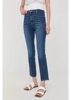 Guess jeansy damskie high waist ze sklepu ANSWEAR.com w kategorii Jeansy damskie - zdjęcie 139824397