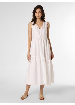 BOSS Sukienka damska Kobiety Bawełna biały jednolity ze sklepu vangraaf w kategorii Sukienki - zdjęcie 139881827