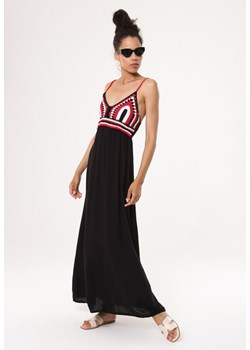 Czarna Sukienka Wing In ze sklepu Born2be Odzież w kategorii Sukienki - zdjęcie 139882598