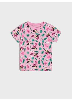 Sinsay - Koszulka Myszka Minnie - różowy ze sklepu Sinsay w kategorii Koszulki niemowlęce - zdjęcie 140554469