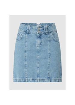 Spódnica jeansowa z bawełny ekologicznej ze sklepu Peek&Cloppenburg  w kategorii Spódnice - zdjęcie 140661797