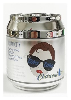 Carbonated Bubble Charcoal Clay Beer Mask 90g, URBAN DOLLKISS ze sklepu Intymna w kategorii Maski do twarzy - zdjęcie 140666177