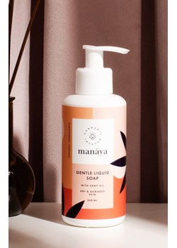 Mydło w płynie z olejem konopnym 200 ml, Manaya ze sklepu Intymna w kategorii Mydła - zdjęcie 140668405