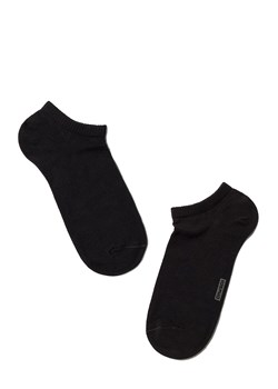 Krótkie bawełniane skarpetki stopki czarne Active, Kolor czarny, Rozmiar 40-41, Conte ze sklepu Intymna w kategorii Skarpetki męskie - zdjęcie 140670167