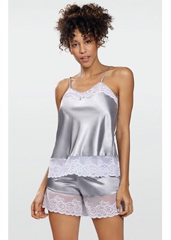 Isabella piżama satynowa, Kolor srebrny, Rozmiar S, DKaren ze sklepu Intymna w kategorii Piżamy damskie - zdjęcie 140672015