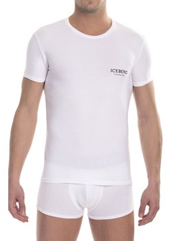 T-shirt ICE1UTS01 Round neck, Kolor biały, Rozmiar L, ICEBERG ze sklepu Intymna w kategorii Podkoszulki męskie - zdjęcie 140675538