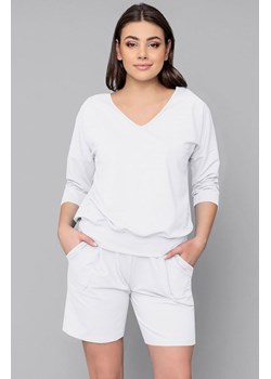 Karina komplet damski 3/4+kr., Kolor biały, Rozmiar L, Italian Fashion ze sklepu Intymna w kategorii Piżamy damskie - zdjęcie 140676809