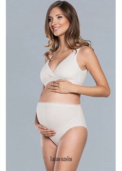 Ciążowe figi damskie wysokie Mama maxi, Kolor róż pudrowy, Rozmiar M, Italian Fashion ze sklepu Intymna w kategorii Bielizna ciążowa - zdjęcie 140676867