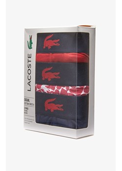 Bokserki męskie casual 5H9996 3-pack, Kolor czerwono-granatowy, Rozmiar S, Lacoste ze sklepu Intymna w kategorii Majtki męskie - zdjęcie 140678056