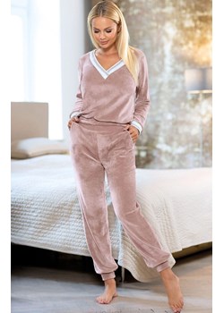 Geri piżama dres, Kolor róż pudrowy, Rozmiar S, Unikat ze sklepu Intymna w kategorii Piżamy damskie - zdjęcie 140684527