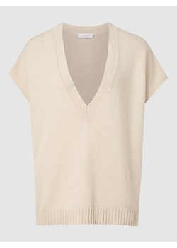 Bezrękawnik w kolorze kremowym ze sklepu Limango Polska w kategorii Swetry damskie - zdjęcie 140685789