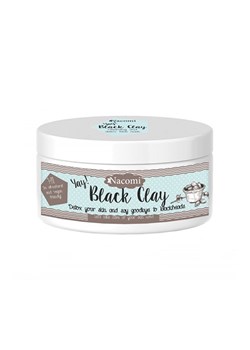 Nacomi Black Clay czarna glinka oczyszczająca 90g, Nacomi ze sklepu Primodo w kategorii Maski do twarzy - zdjęcie 140686675