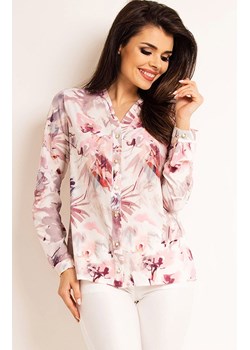 Koszula A174, Kolor różowy-wzór, Rozmiar S, Awama ze sklepu Primodo w kategorii Koszule damskie - zdjęcie 140689399