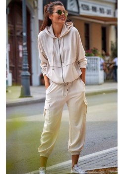 A293 Spodnie bojówki, Kolor beżowy, Rozmiar S, Awama ze sklepu Primodo w kategorii Spodnie damskie - zdjęcie 140689947