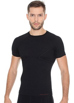 Koszulka męska ACTIVE WOOL SS11710, Kolor czarny, Rozmiar XL, Brubeck ze sklepu Primodo w kategorii T-shirty męskie - zdjęcie 140691846