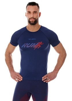 SS13280 koszulka męska Running Air Pro, Kolor granatowy, Rozmiar S, Brubeck ze sklepu Primodo w kategorii T-shirty męskie - zdjęcie 140691906