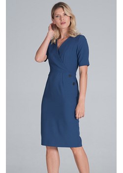 M851 sukienka, Kolor niebieski, Rozmiar L, Figl ze sklepu Primodo w kategorii Sukienki - zdjęcie 140694706
