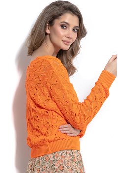 Sweter F1003, Kolor pomarańczowy, Rozmiar L/XL, Fobya ze sklepu Primodo w kategorii Swetry damskie - zdjęcie 140694799