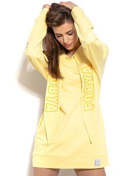Bluza F931, Kolor żółty, Rozmiar L/XL, Fobya ze sklepu Primodo w kategorii Bluzy damskie - zdjęcie 140696126