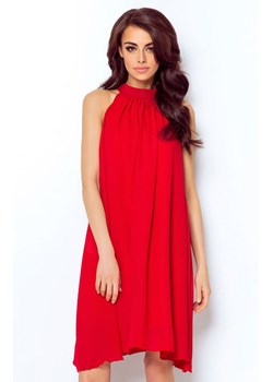 Ivon Livia 216 sukienka zwiewna szyfonowa, Kolor czerwony, Rozmiar L/XL, Ivon ze sklepu Primodo w kategorii Sukienki - zdjęcie 140697175