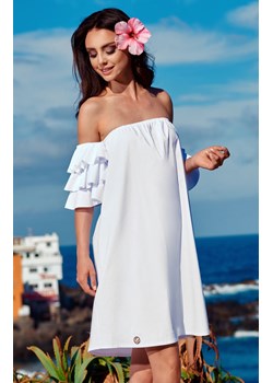 Sukienka hiszpanka L252, Kolor biały, Rozmiar M, Lemoniade ze sklepu Primodo w kategorii Sukienki - zdjęcie 140698439
