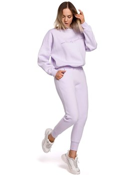 Spodnie dresowe M535, Kolor liliowy, Rozmiar M, MOE ze sklepu Primodo w kategorii Spodnie damskie - zdjęcie 140704007
