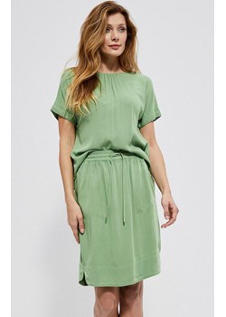 3718 Spódnica z kieszeniami, Kolor zielony, Rozmiar XS, Moodo ze sklepu Primodo w kategorii Spódnice - zdjęcie 140705418