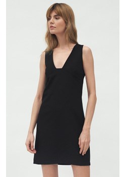 S173 sukienka z głębokim dekoltem, Kolor czarny, Rozmiar 38, Nife ze sklepu Primodo w kategorii Sukienki - zdjęcie 140706019