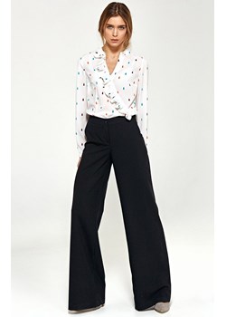 Spodnie typu palazzo SD31, Kolor czarny, Rozmiar 36, Nife ze sklepu Primodo w kategorii Spodnie damskie - zdjęcie 140706227