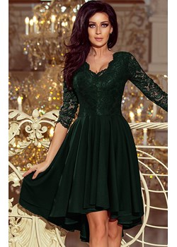 210-3 NICOLLE sukienka, Kolor ciemnozielony, Rozmiar L, Numoco ze sklepu Primodo w kategorii Sukienki - zdjęcie 140706766