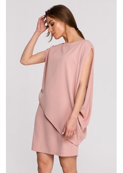 Sukienka damska pastelowa oversize S262, Kolor róż pudrowy, Rozmiar L, Stylove ze sklepu Primodo w kategorii Sukienki - zdjęcie 140708805
